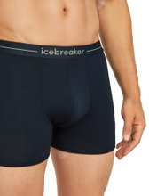 Icebreaker Boxershort Anatomica (Merinowolle) Unterwäsche midnight navyblau Herren